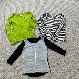 Bundle of 3 women long sleeve Tops xsmall